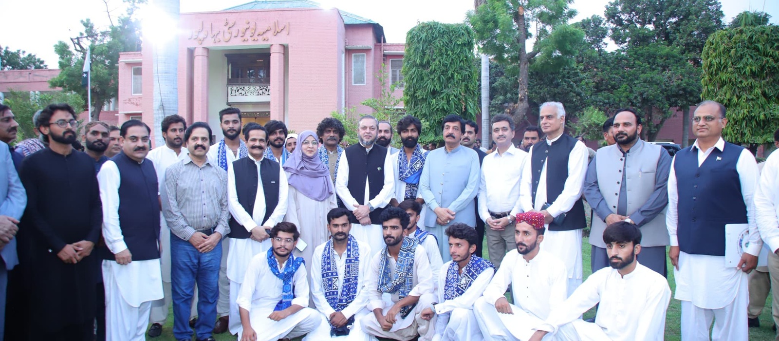 Governor Punjab Sardar Saleem Haider Khan at IUB Baghdad ul Jaded for IUB 100 years celebrations.