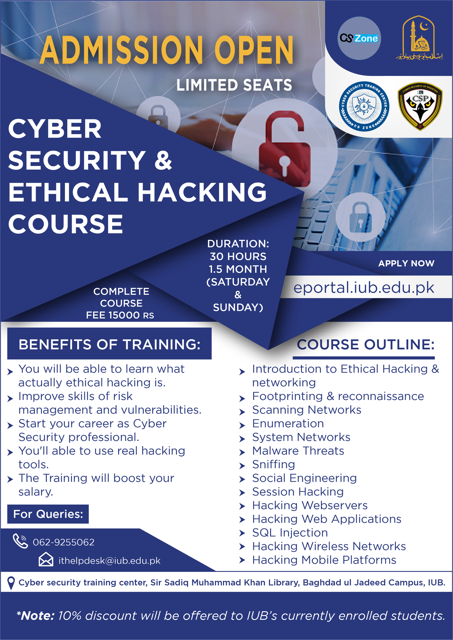 Cyber Security & Ethical Hacking Course