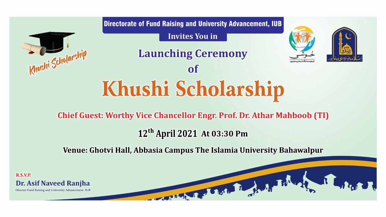 Khushi Scholarship