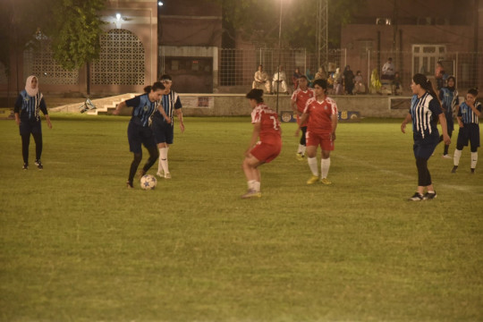 Glimpses - Day II HEC All Pakistan Flood Light Women Football Championship 2024 ⚽