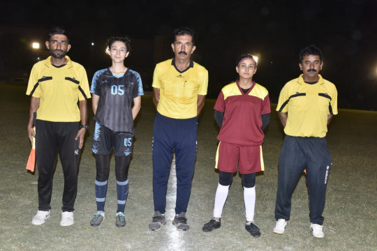 Glimpses - Day III HEC All Pakistan Flood Light Women Football Championship 2024 ⚽
