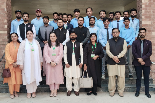 The 53rd CTP delegation of the Civil Services Academy Lahore visited IBMAS and Interact with Students.