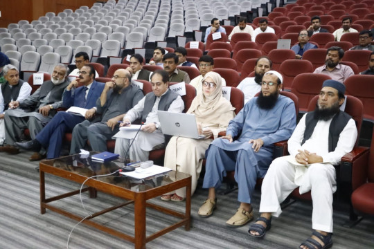 56th meeting of the Academic Council held at Khawaja Ghulam Farid Auditorium, IUB