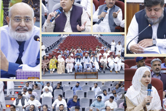 57th meeting of the Academic Council held at Khawaja Ghulam Farid Auditorium, IUB