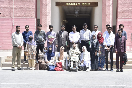 IUB and Able Plus Research Center Lahore organized a Lecture for special students at the Conference Room Abbasia Campus.