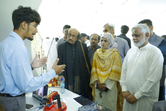 AI Expo 2024 organized by the Islamia University of Bahawalpur at KGF Auditorium, Baghdad-ul-Jadeed Campus