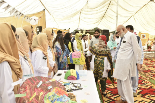 First Anatomy Exhibition 2022 held at Khawaja Farid Campus, IUB