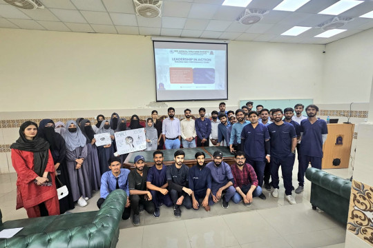 The IUB Animal Welfare Society organized an activity titled "Leadership in Action: Building High-Performance Teams."