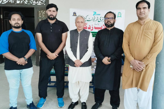 IUB Flood Relief Cell organized a Free Medical Camp and Livestock Veterinary Camp in Basti Sahlaan.