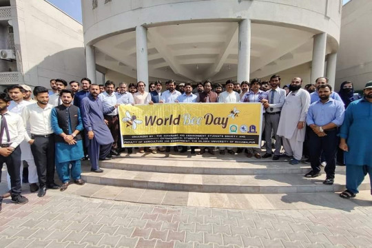 An awareness session and walk were organized on the occasion of World Bee Day 2024