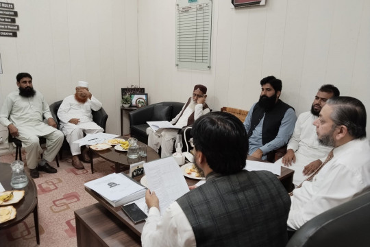 4th Board of Studies meeting of the Department of Quranic Studies chaired by Vice Chancellor Prof. Dr. Muhammad Kamran.