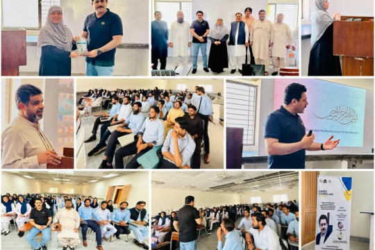 Career counselling session conducted at the Faculty of Pharmacy, IUB