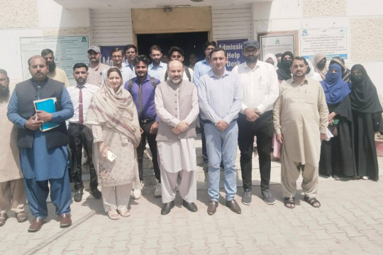 Special students of IUB Bahawalnagar Campus took part awareness session organized by the DEC Bahawalnagar