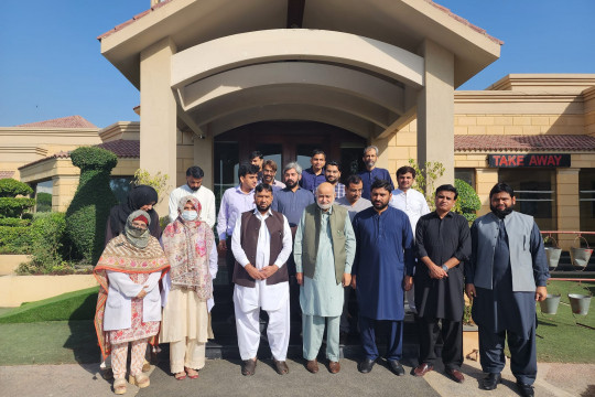 Students of the Department of Physical Therapy have started their rotations at DHQ Hospital Lodhran