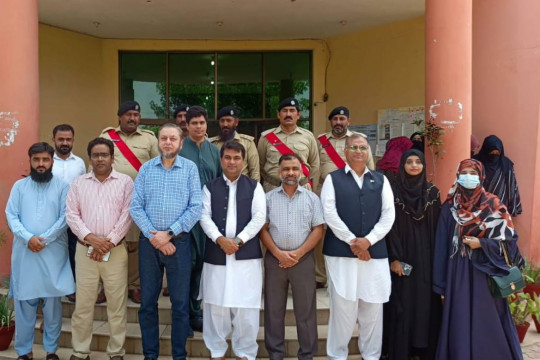 Worthy Vice Chancellor Prof. Dr. Muhammad Kamran visited the IUB Liaquatpur Campus.