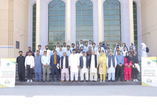 IUB and ECP conducted the Voter Awareness Workshop at Baghdad ul Jadeed Campus.