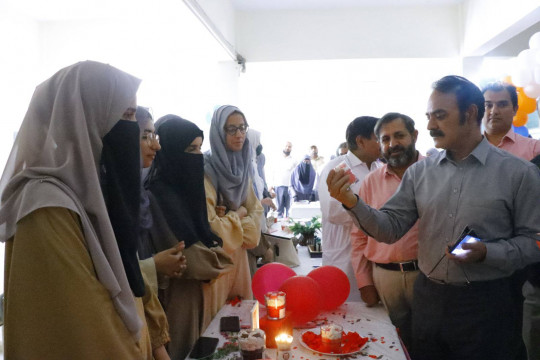 Entrepreneurship Expo of BS Students organized at the Faculty of Chemical & Biological Sciences, IUB.