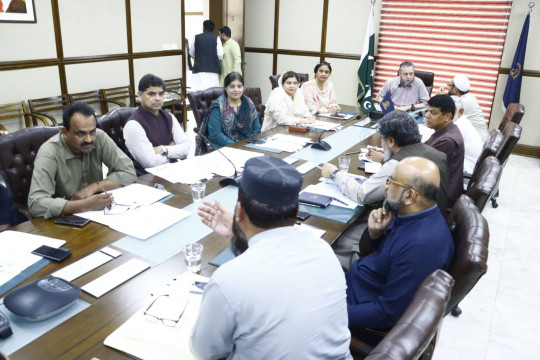 Meeting of Fee Structure Committee held under the chairmanship of Prof. Dr. Muhammad Kamran