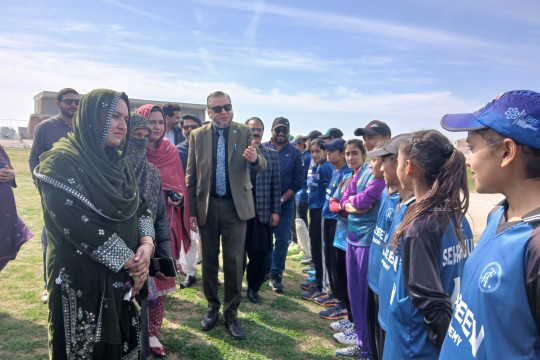 Female cricket tournament on the eve of International Women’s Day and 100-year celebrations of IUB