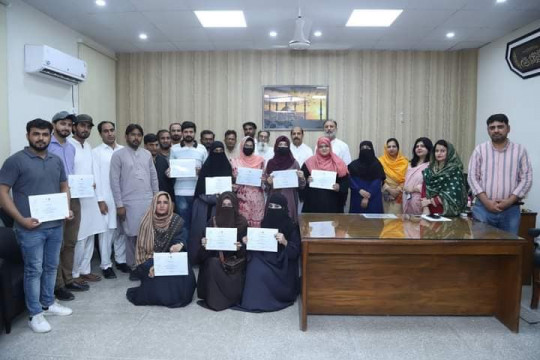 A glimpse of the remarkable Remote Sensing and GIS project exhibition at the IUB