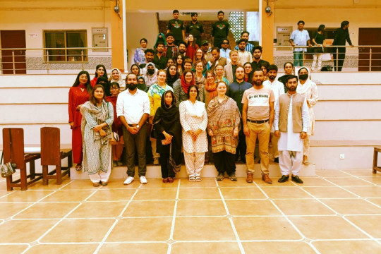 A Foreign delegation from Germany visited the University College of Art and Design, IUB