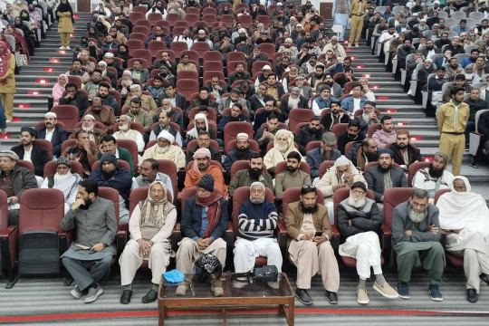 Hajj Training Programme-2026 conducted at Khawaja Farid Auditorium, Baghdad ul Jadeed Campus