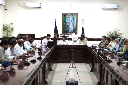 A visit from the Expert Panel of the Higher Education Commission (HEC) Pakistan at IUB.