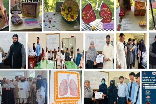 Human Anatomical Models Exhibition and Competition 2025 held at the Islamia University of Bahawalpur