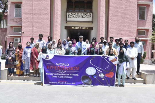 An awareness seminar and walk in connection with World Hypertension Day 2024