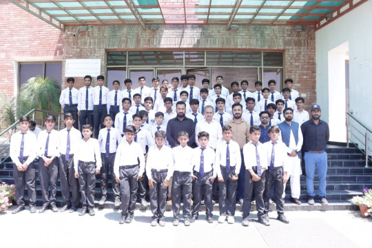 IBA-Public School Ubauro (Managed by Sukkur IBA University) visited the Islamia University of Bahawalpur