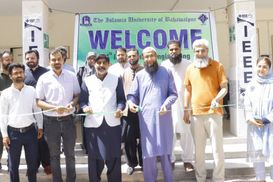 Inauguration of IEEE Annual Engineering Project Exhibition (AEPE) 2025 at Baghdad ul Jadeed Campus