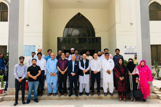 Prof Dr Asif Naveed Ranjha and his team visited Bahawalnagar to promote Admission Campaign Fall 2024