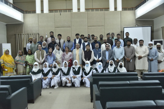 IUB organized a seminar on Labor Day at Ghulam Muhammad Ghotvi Hall, Abassia Campus