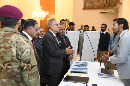 IUB Students got its position among the top 30 startups in the esteemed NIB Pakistan at the Aiwan-e-Sadar