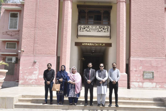 Mr. Kamran Shakoor, member Prime Minister's Youth Programme (PMYP) visited the IUB