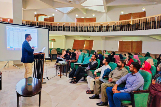 Workshop on Data Analysis for MPhil students in the Department of Livestock Management, IUB