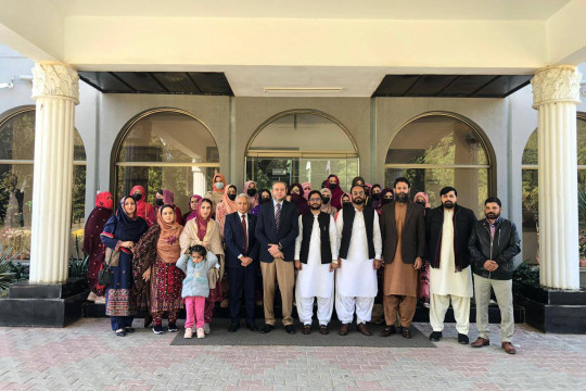 A delegation comprising faculty members and students of the University of Makran, Panjgur, Balochistan visited IUB