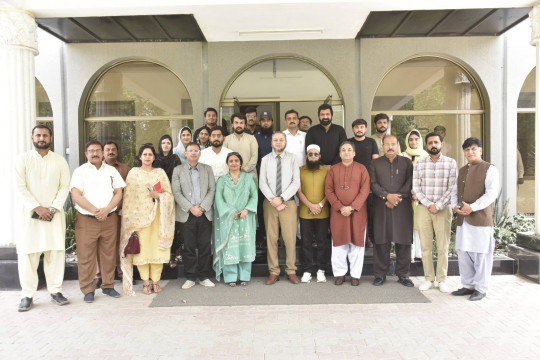 Department of Media & Communication Studies, IUB organized a webinar at VC Secretariat, Baghad ul Jadeed Campus.
