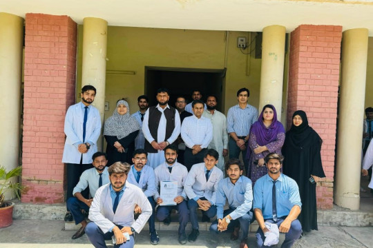 Biochemistry Metabolic Exhibition at the Islamia University of Bahawalpur