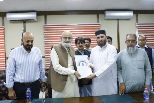 MoU was signed between Islamia University Bahawalpur and Alkhidmat Foundation Bahawalpur at Baghdad-ul-Jadeed Campus