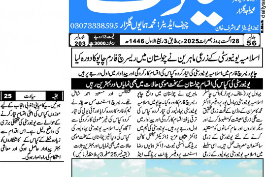 News Cuttings 28 August 2025