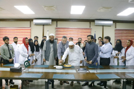 A special ceremony was organized to mark International Nursing Day 2025 at IUB