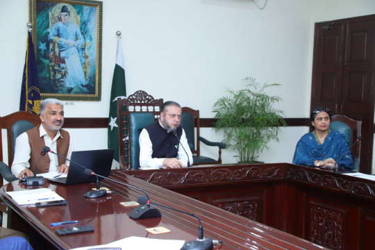 Worthy Vice Chancellor Prof. Dr. Muhammad Kamran joined the online session held by HEC Punjab