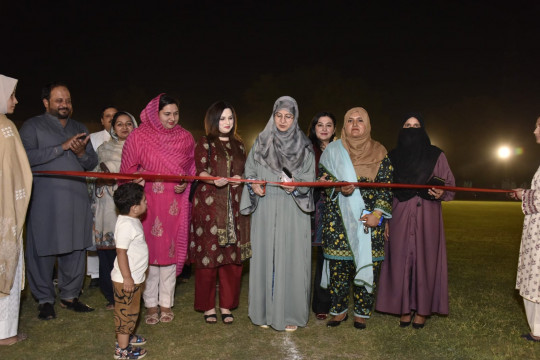 Glimpses - Opening ceremony of HEC All Pakistan Inter Universities Women Football Championship 2024