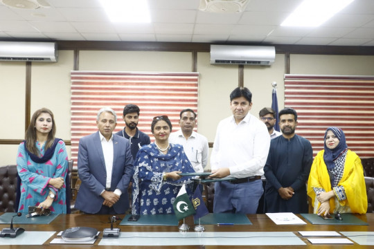 The Letter of Collaboration (LOC) was signed between IUB and Punjab Probation and Parole Service (PP&PS)