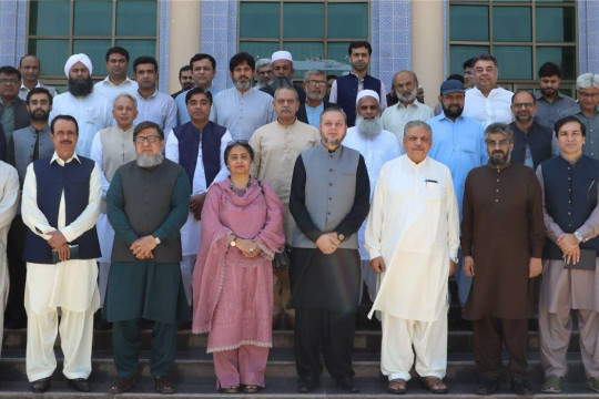 Pre-session meeting of the Vice Chancellor with chairpersons for the Fall Semester 2025.