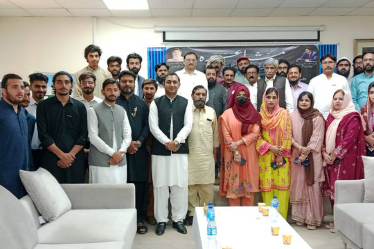 Mehfil Mushaira organized at the IUB Bahawalnagar Campus on the occasion of Punjab Cultural Day 2025