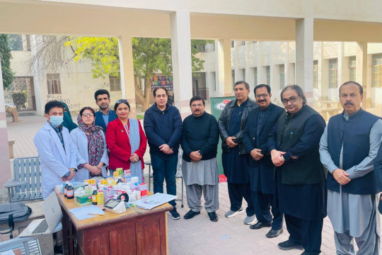 Free Medical Camp by Qarshi Foundation at the IUB