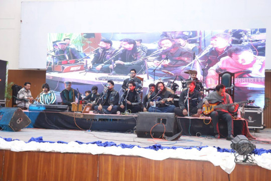 The Arts and Languages Students Society successfully hosted a Qawali Night