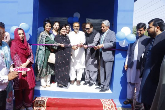 Inauguration of RO water filtration plant at Baghdad ul Jadeed Campus, IUB